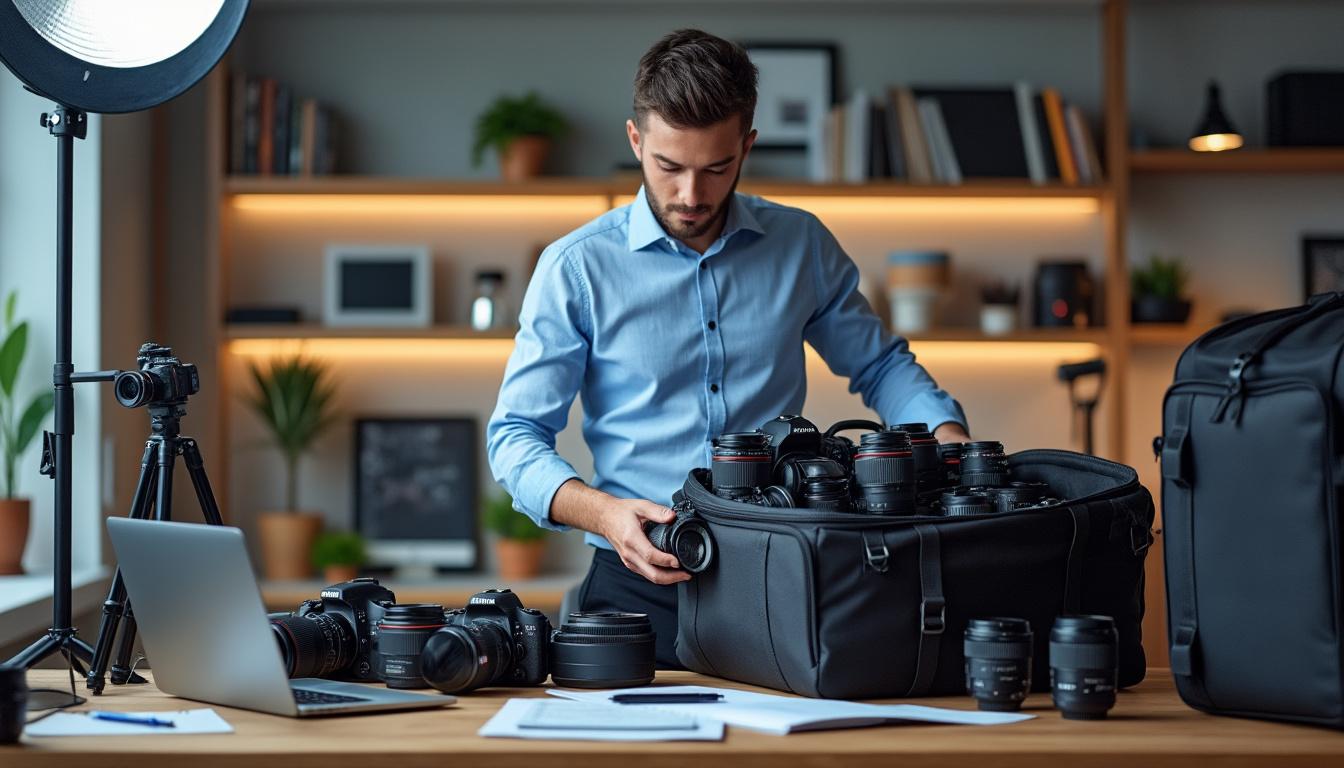 découvrez comment bien assurer votre matériel de photographe freelance et sécuriser vos prestations pour exercer en toute sérénité.